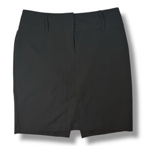 BEBA LOVE women’s black pencil skirt with back slit size 10